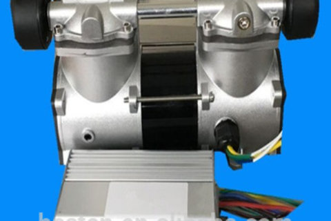 DC air compressor for train